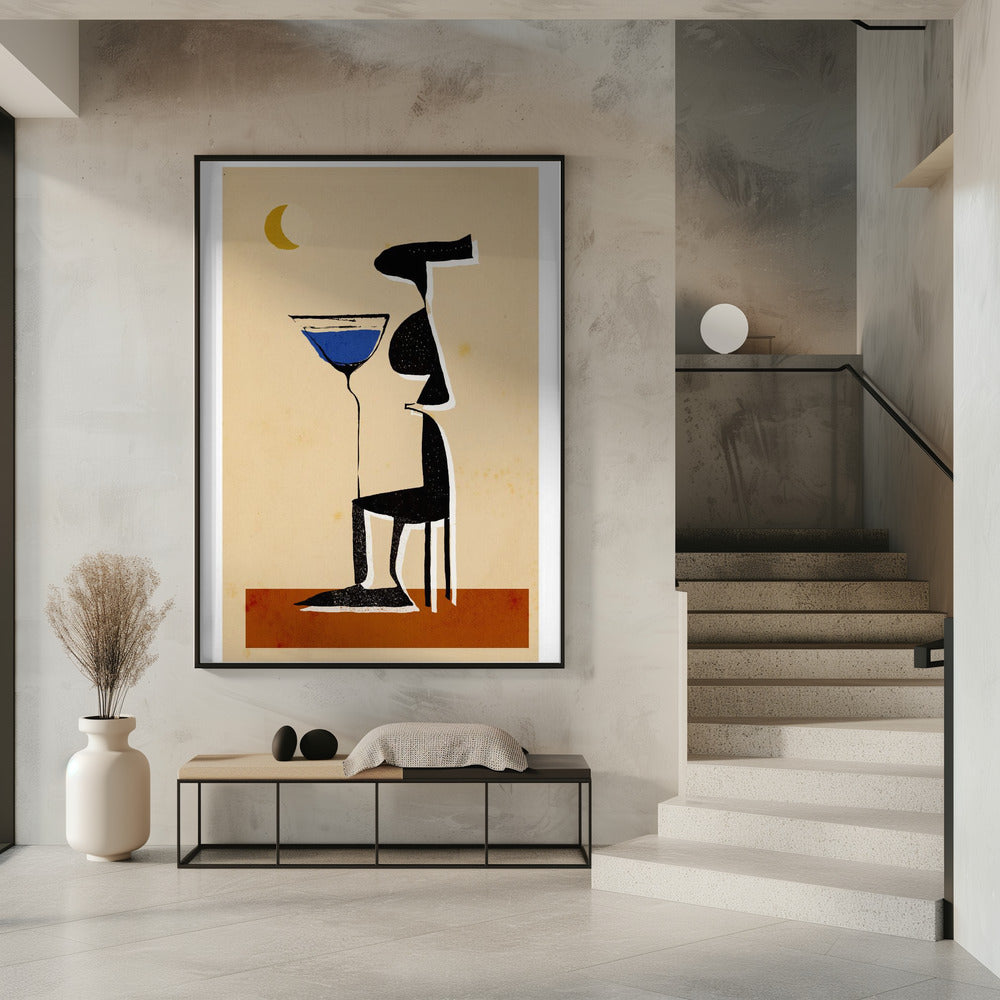 Mondschein-Martini | Poster