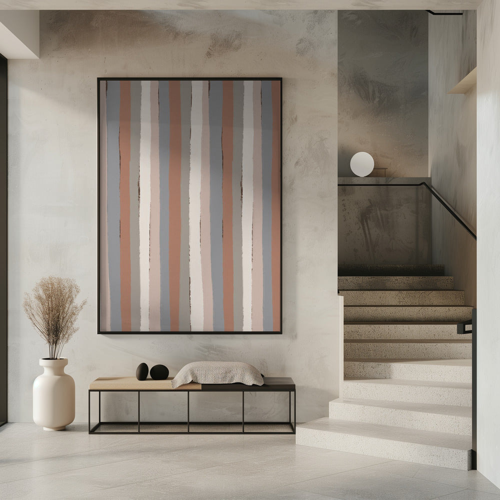 Earthy Stripes | Poster