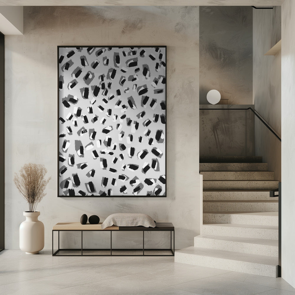 Monochromes Chaos | Poster