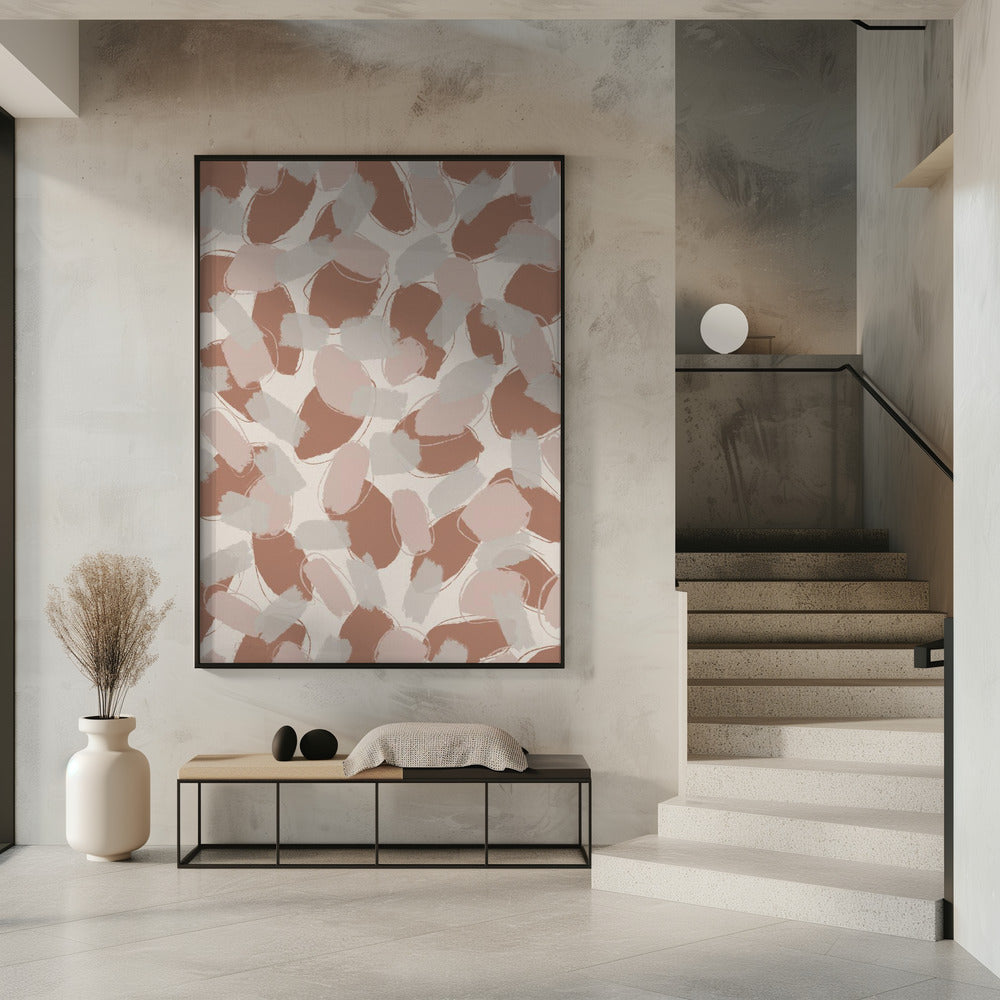 Brushstroke Harmony | Poster