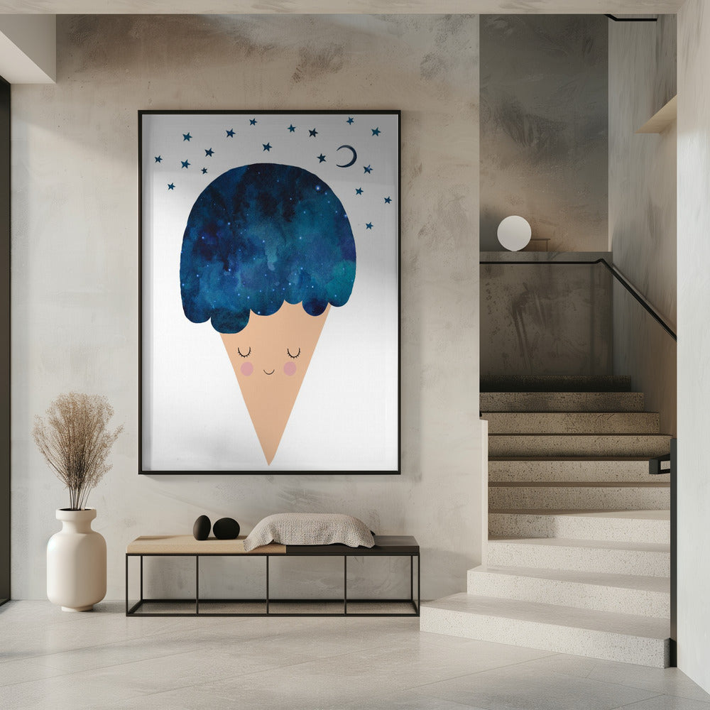 Starry Dream Cone | Poster