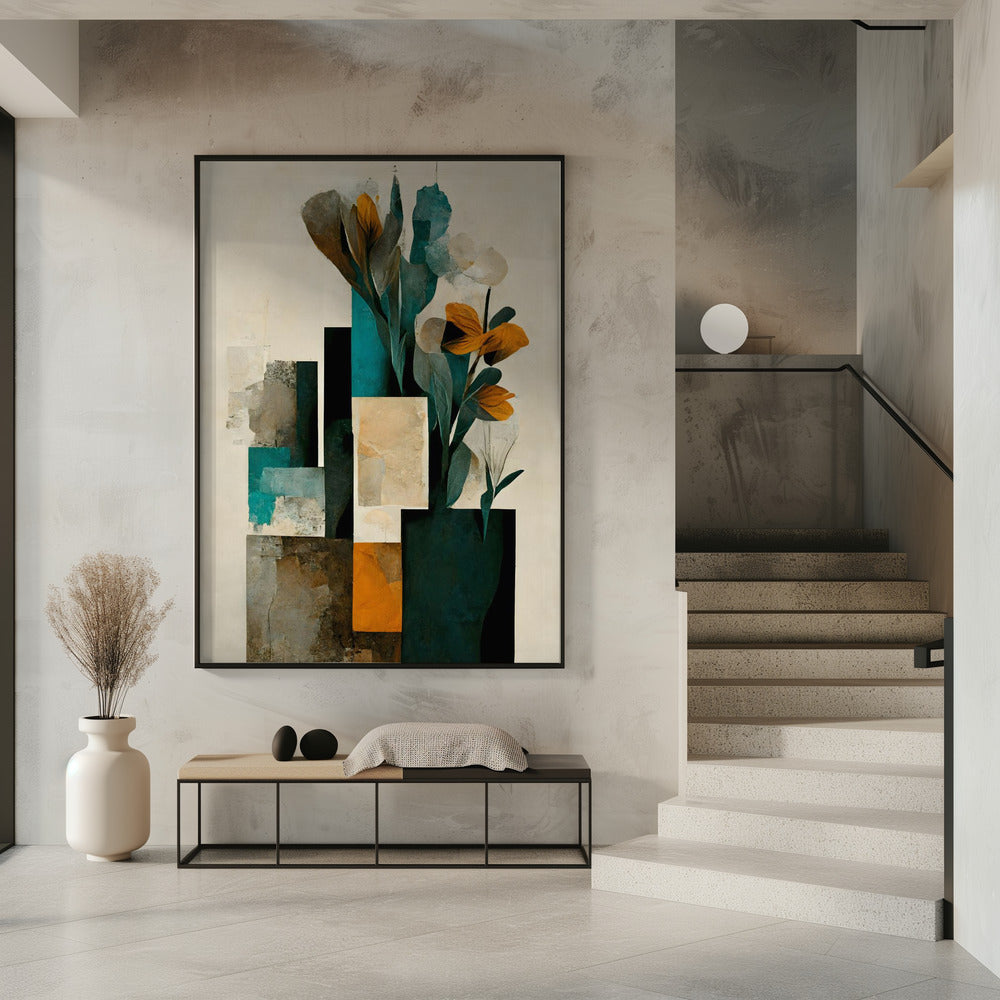 Florale Geometrie | Poster