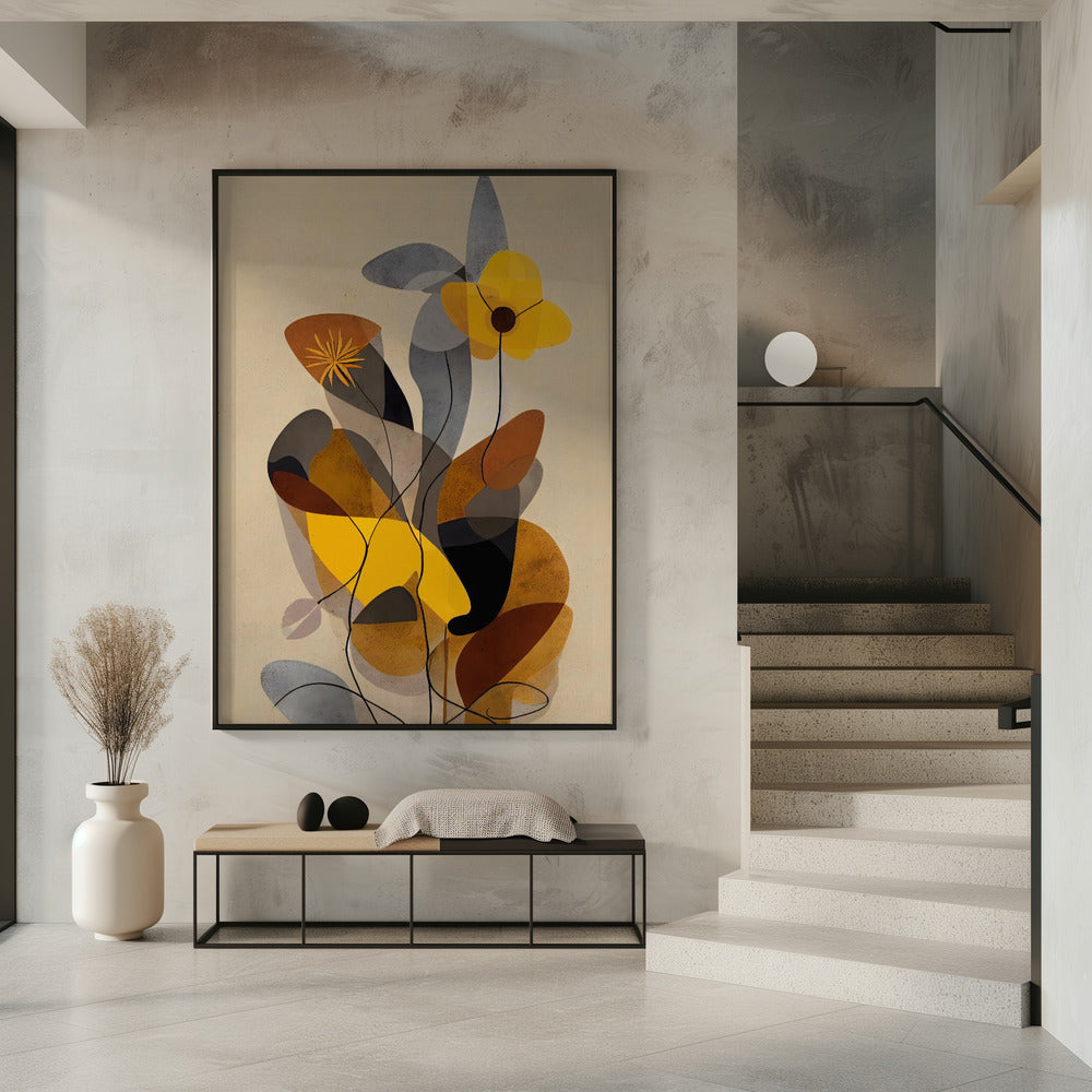 Florale Geometrie | Poster