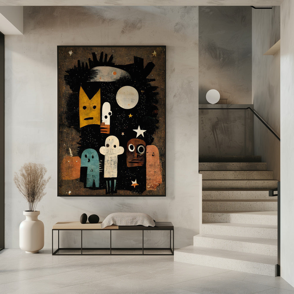Himmlische Gesichtslandschaft | Poster