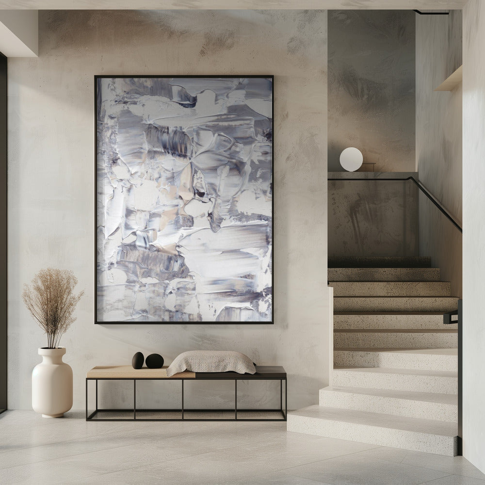 Strukturierte Leinwand im Impasto-Stil | Poster