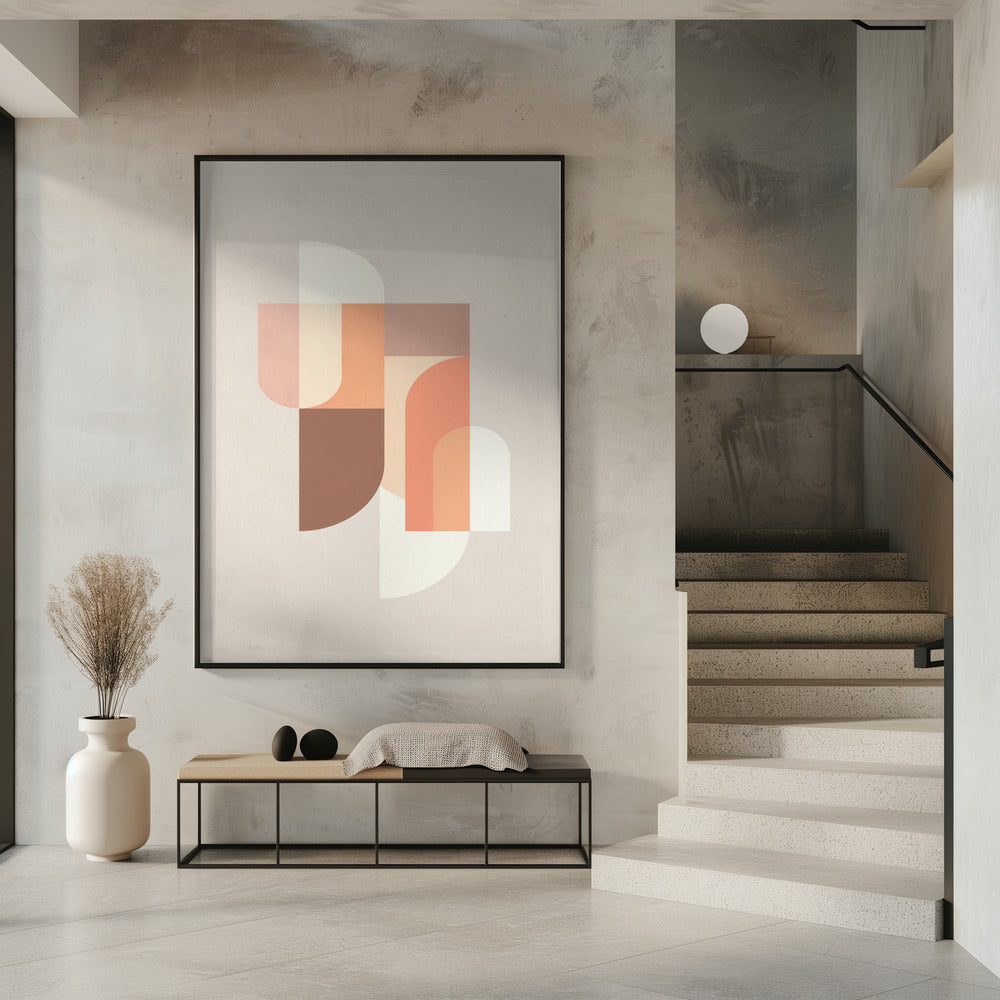 Retro Geometrisch III | Poster