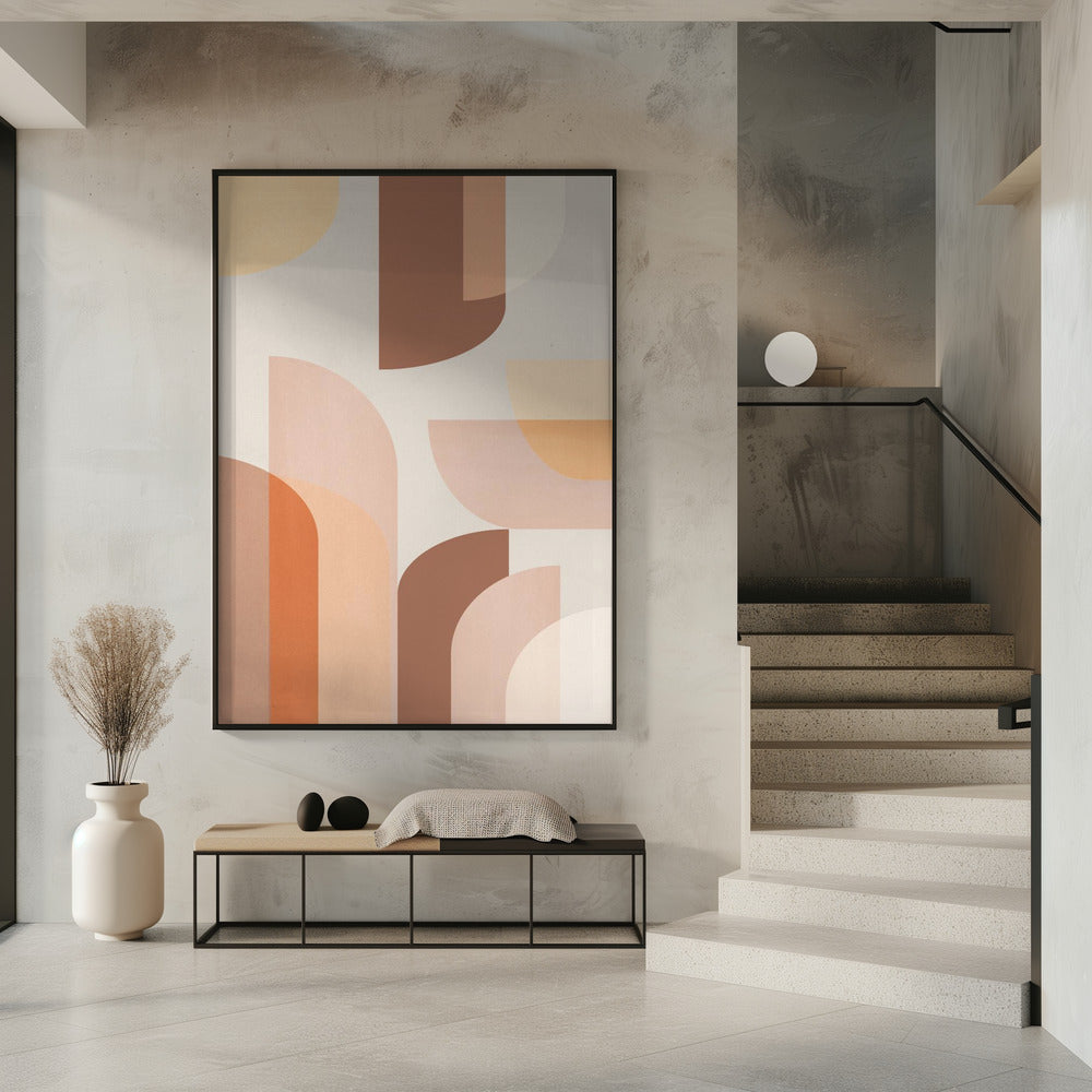 Retro Geometrisch | Poster