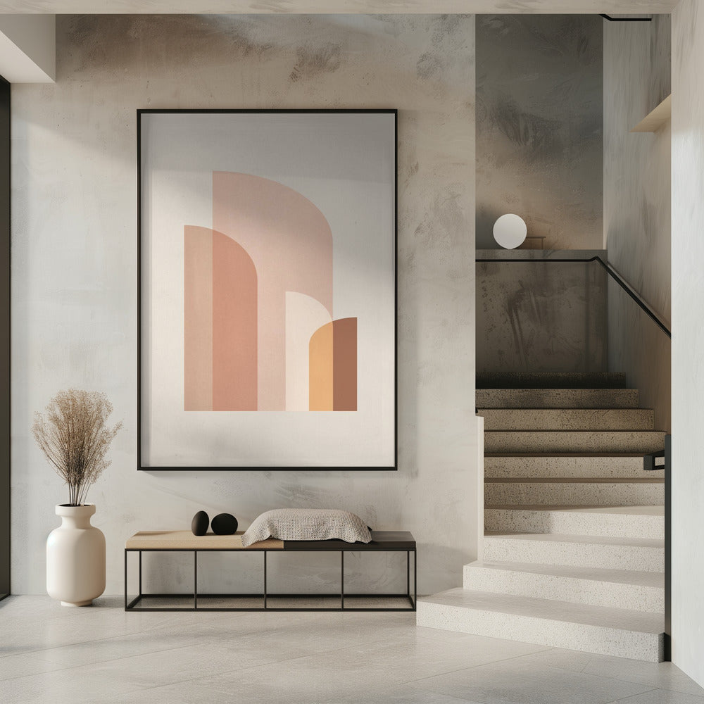 Retro Geometrisch IV | Poster