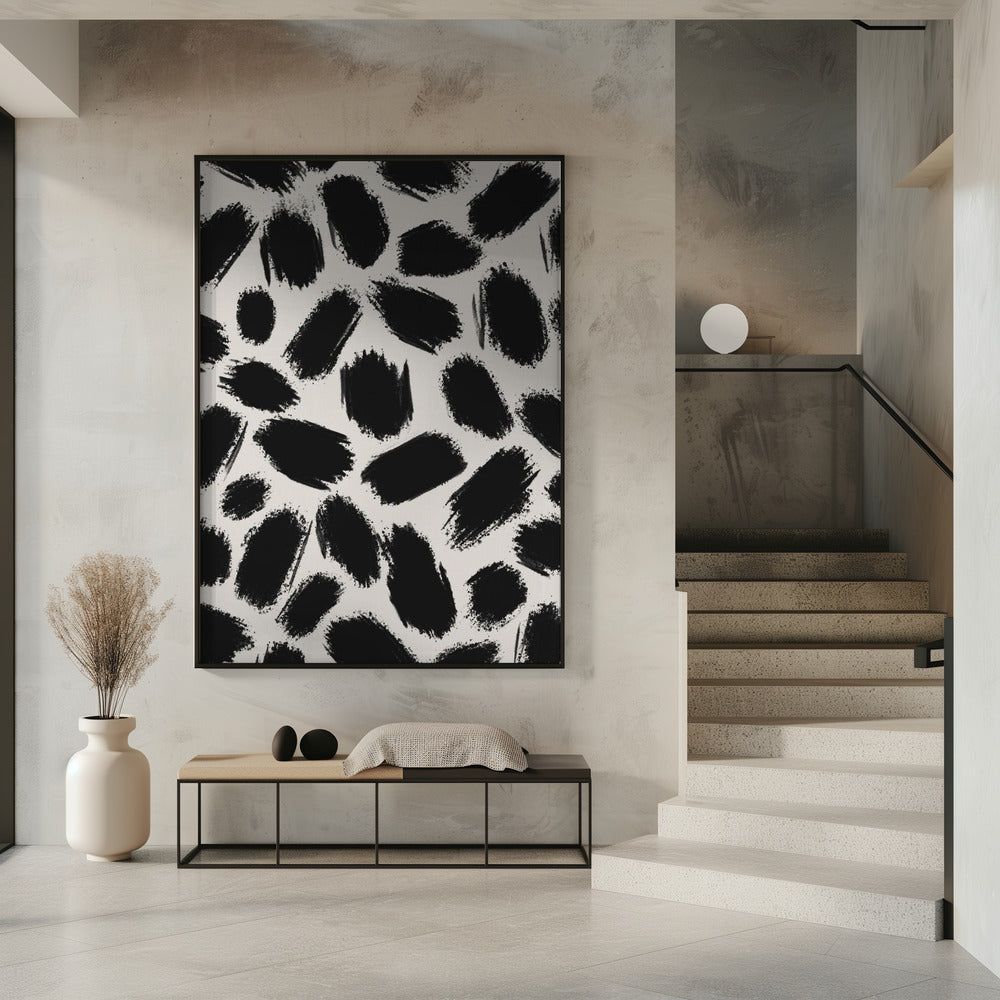 Brushstroke Chaos | Poster