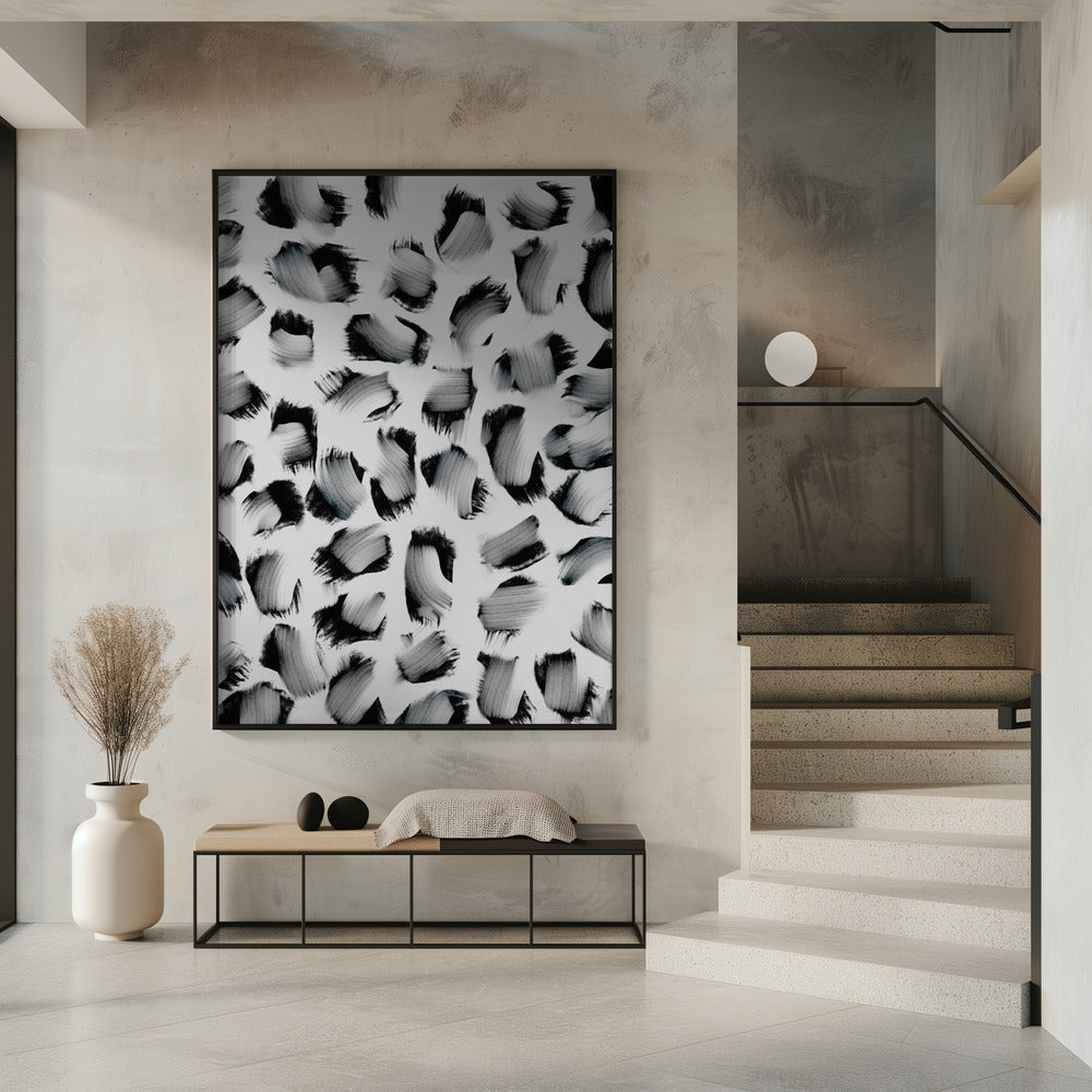 Pinselstrich-Tanz | Poster