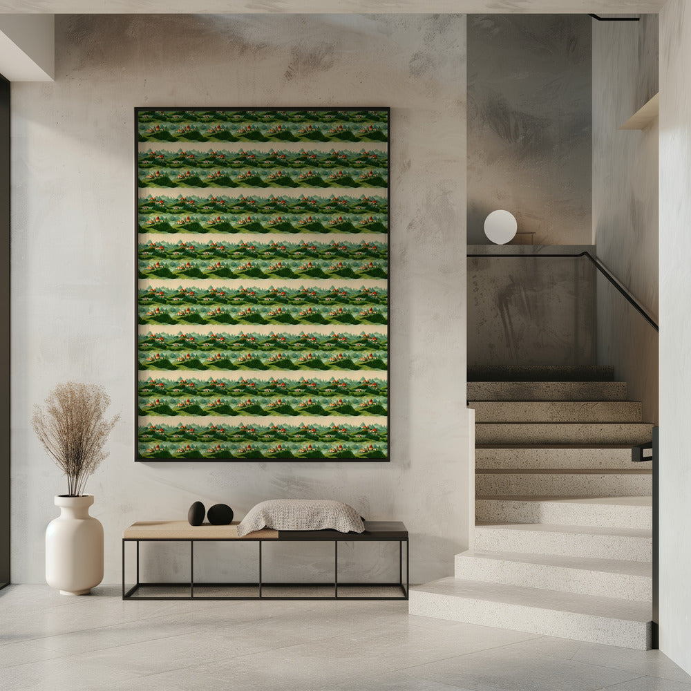 Endless Green Hills | Poster