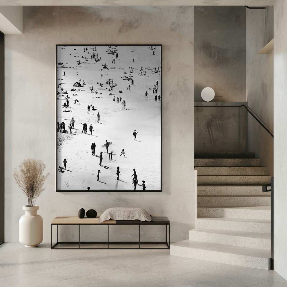 Beach Silhouettes | Poster