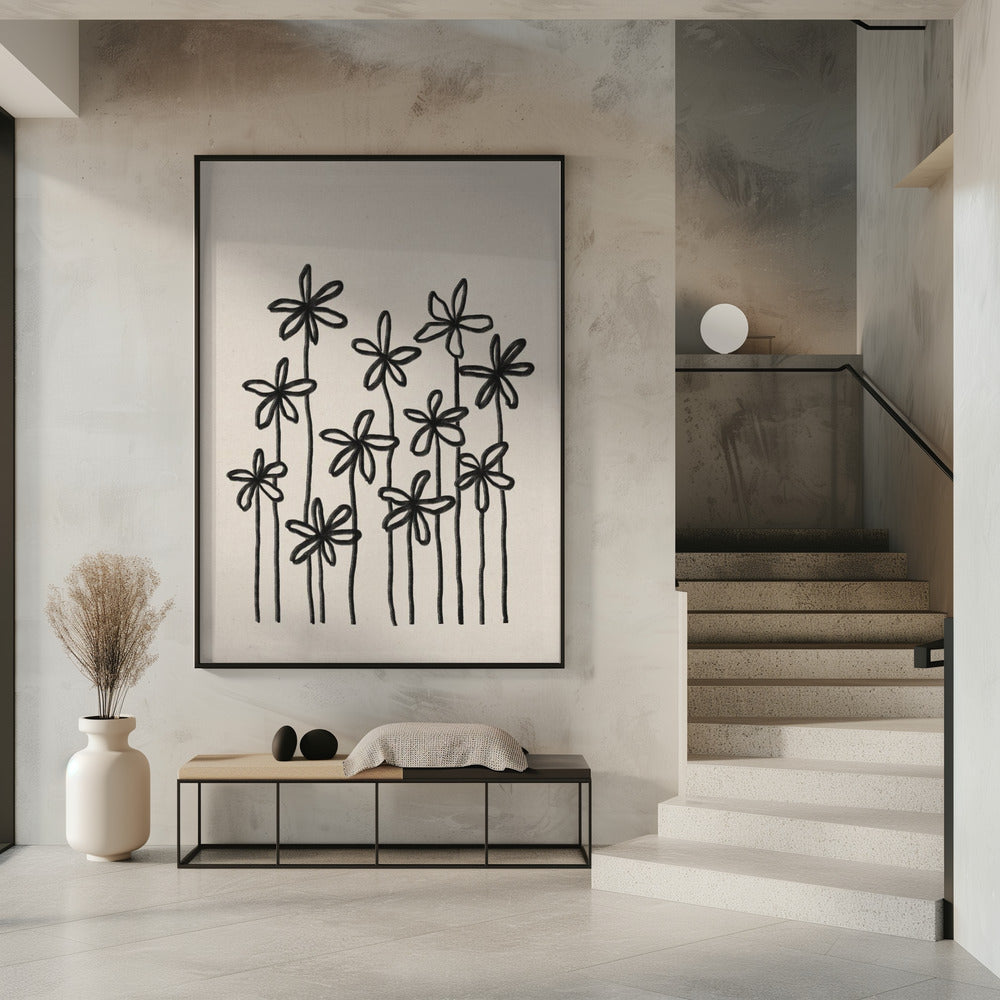 A Field Of Flowers | Poster
