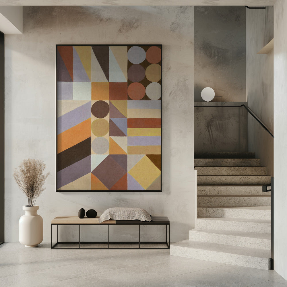 Geometric Shapes & Colors #1 | Poster