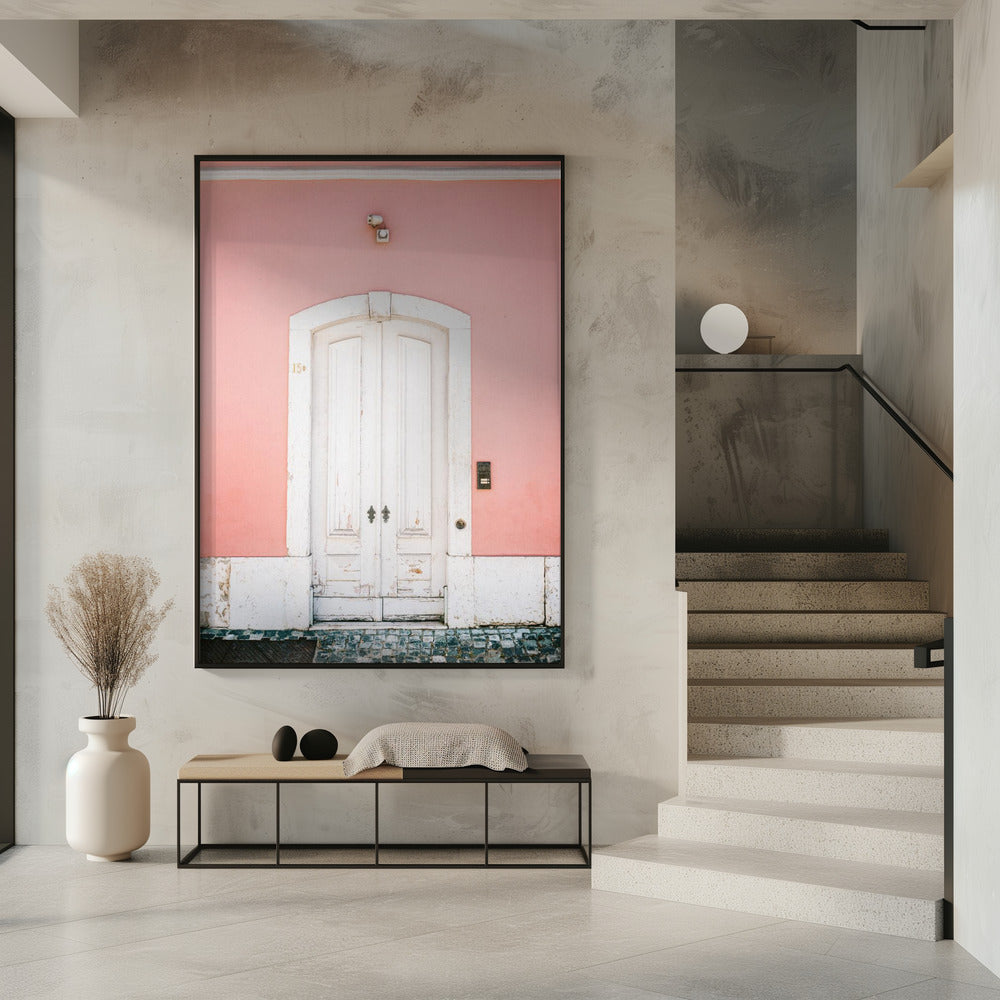 The white door Lisbon | Poster