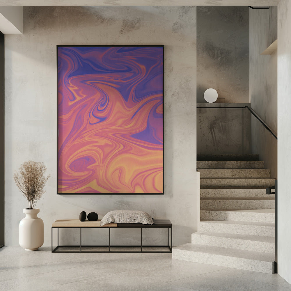 Wirbel des Sonnenuntergangs | Poster