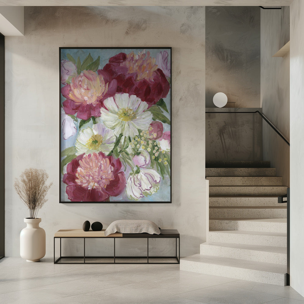 Eleanora painterly florals | Poster