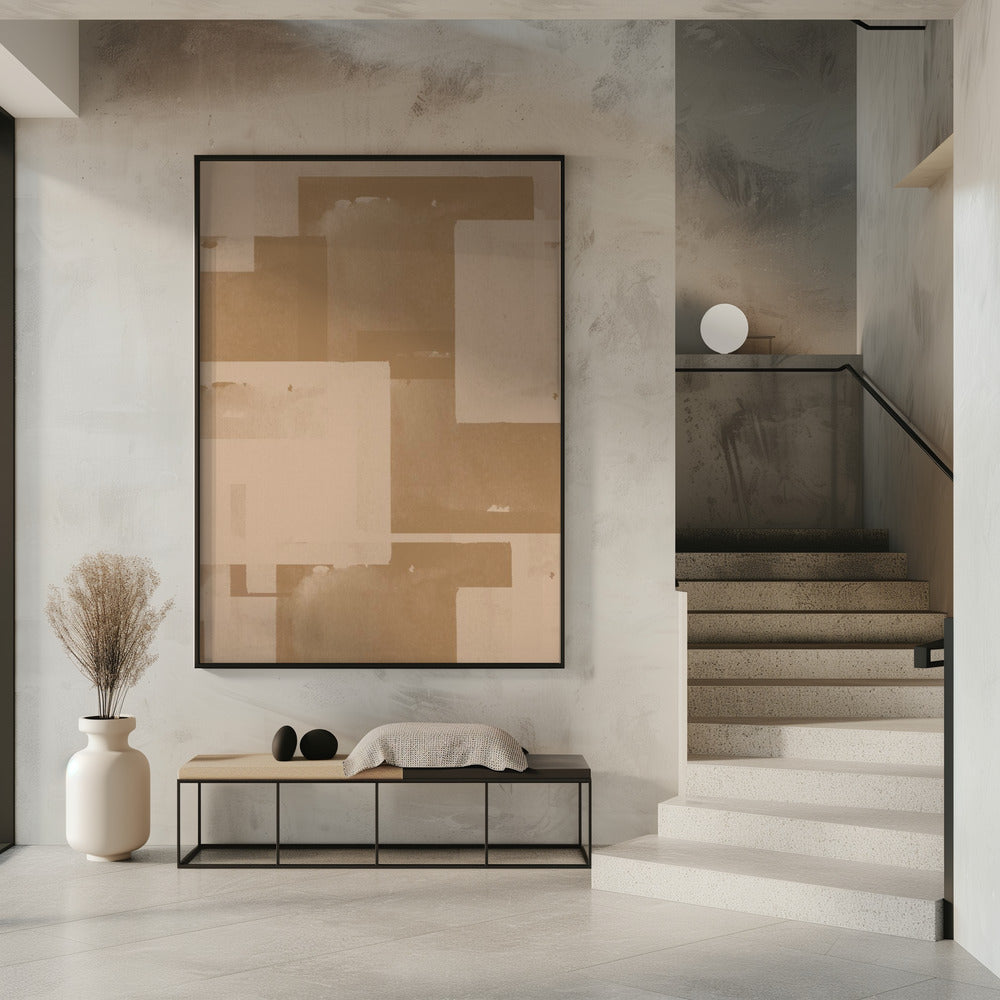 Sepia Geometrie | Poster