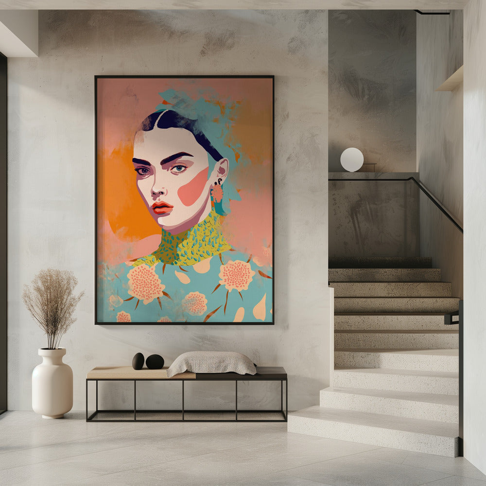 Lebendige Eleganz | Poster