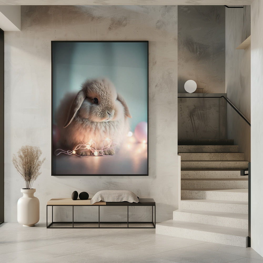 Flauschiges Leuchten | Poster