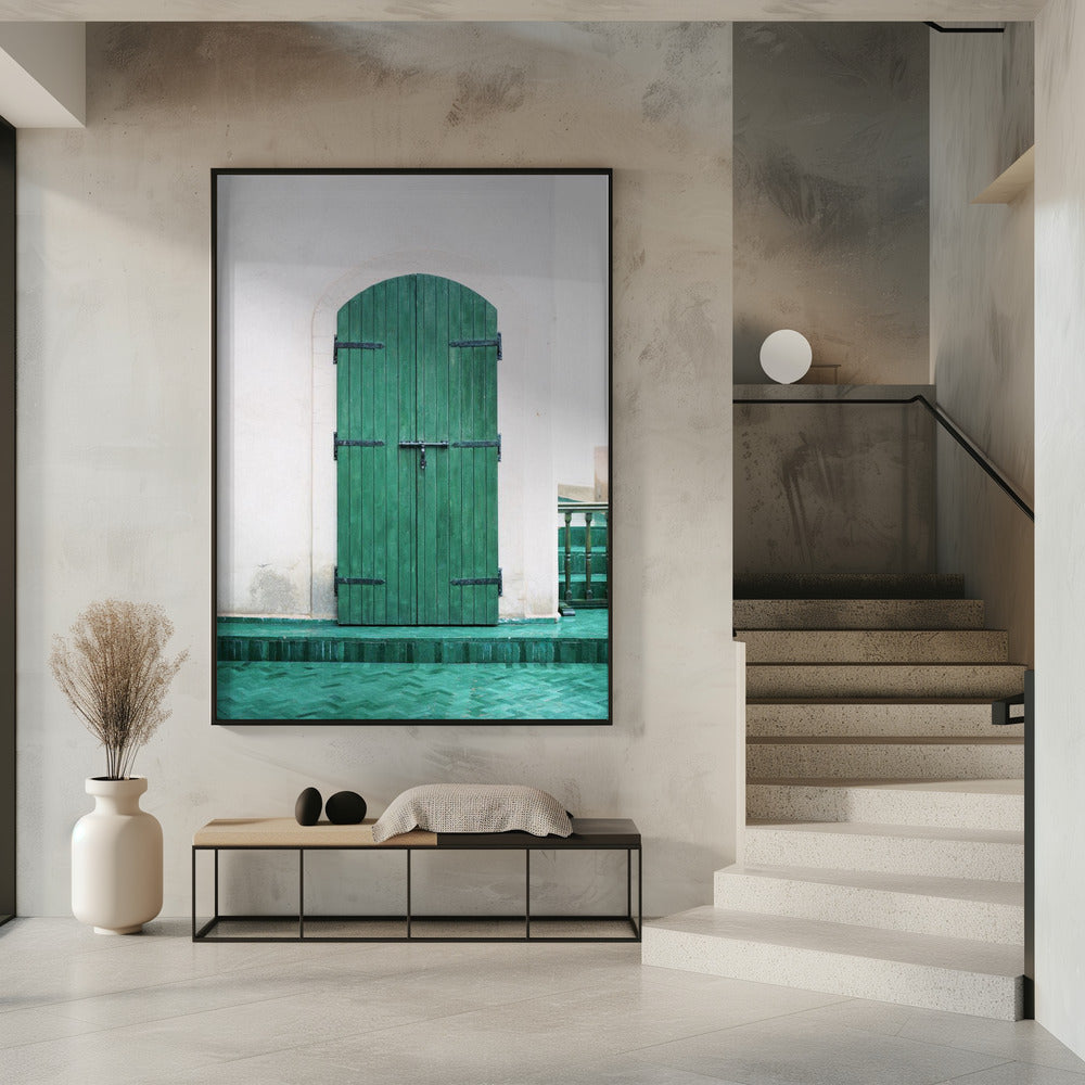 Marrakesch Grüne Tür | Poster