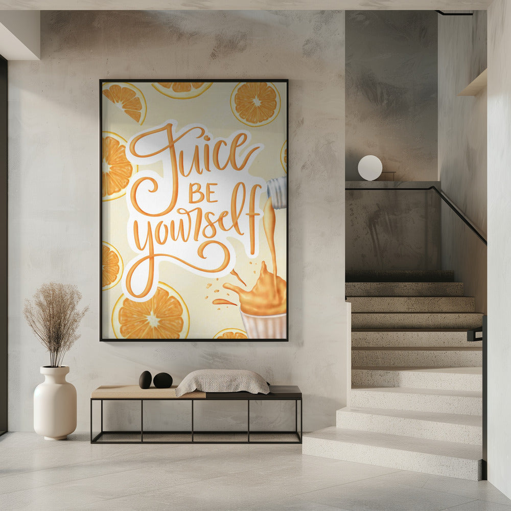 Saft sei du selbst | Poster