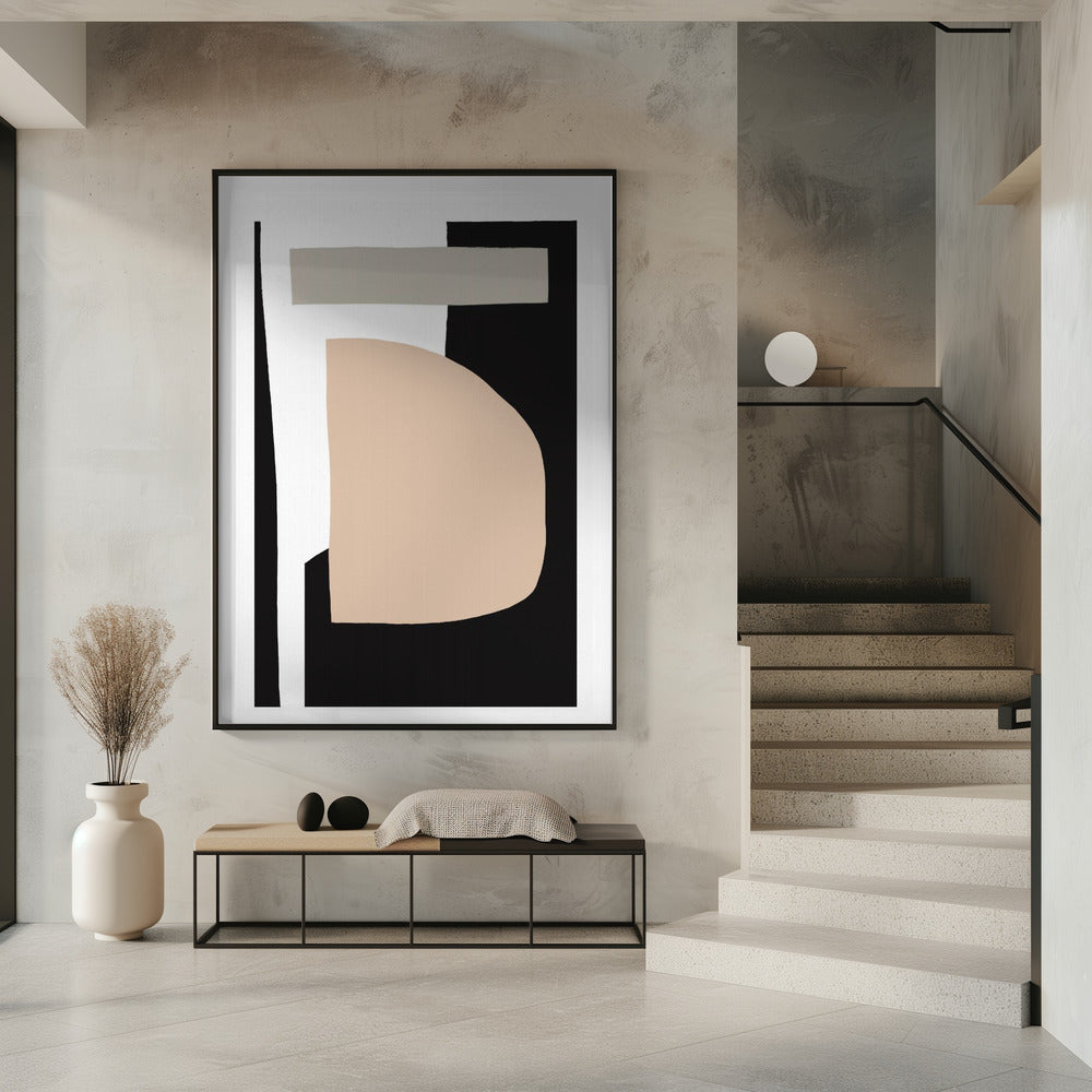 Abstrakte Schichten | Poster