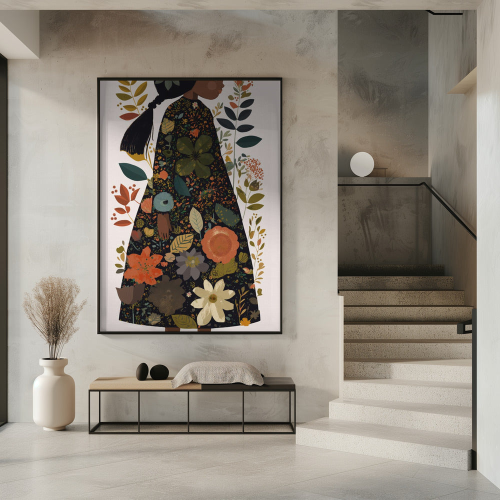 Florale Traumlandschaft | Poster