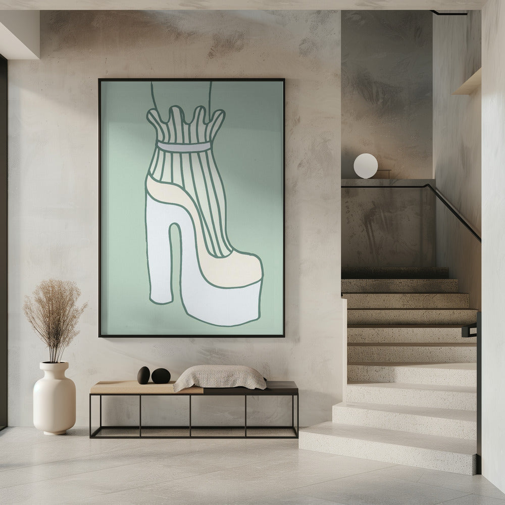 Shoe Green | Poster