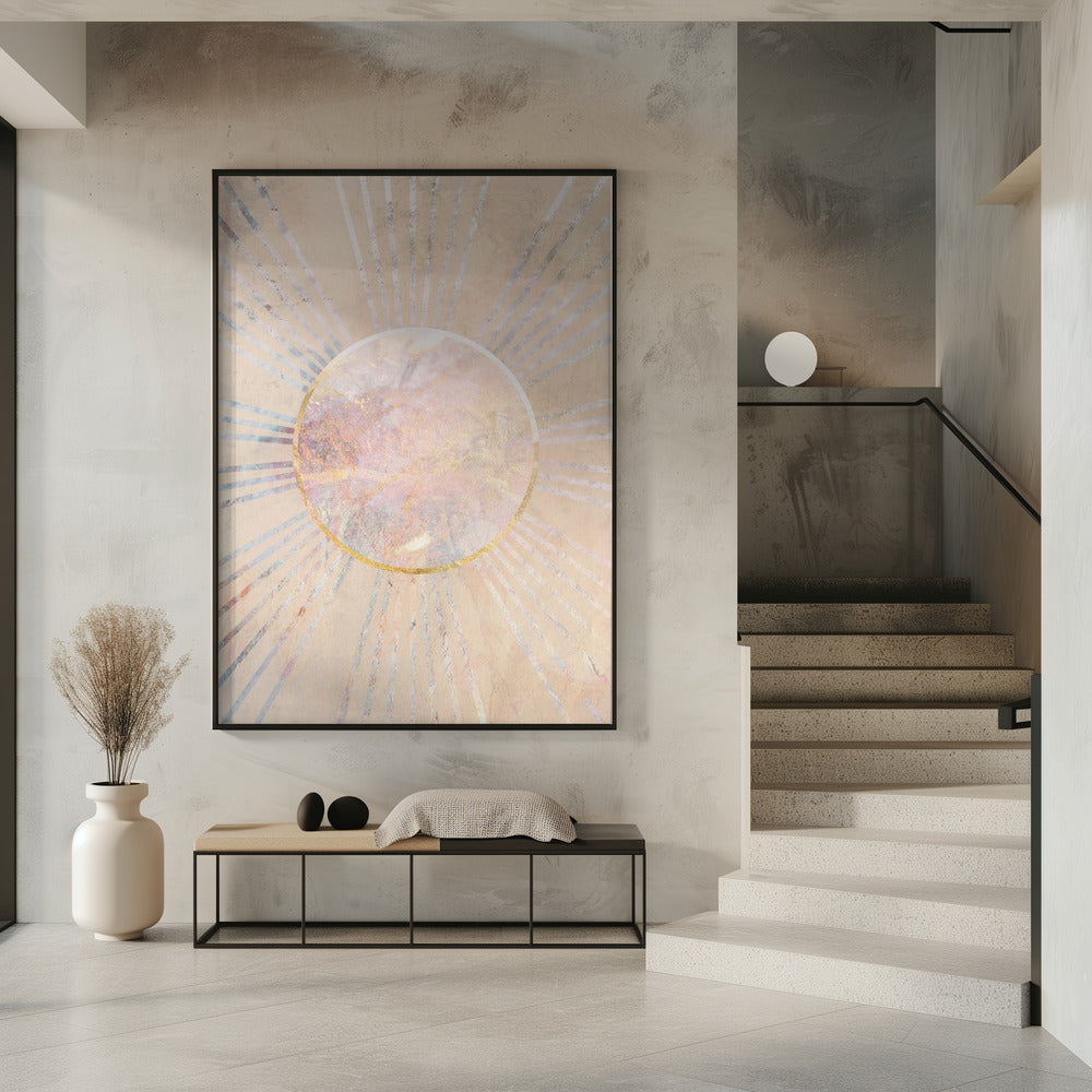 Boho Sun Rays | Poster
