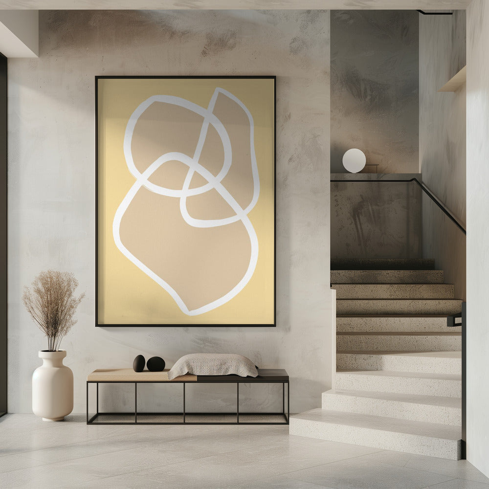 Shape 13 Yellow | Poster