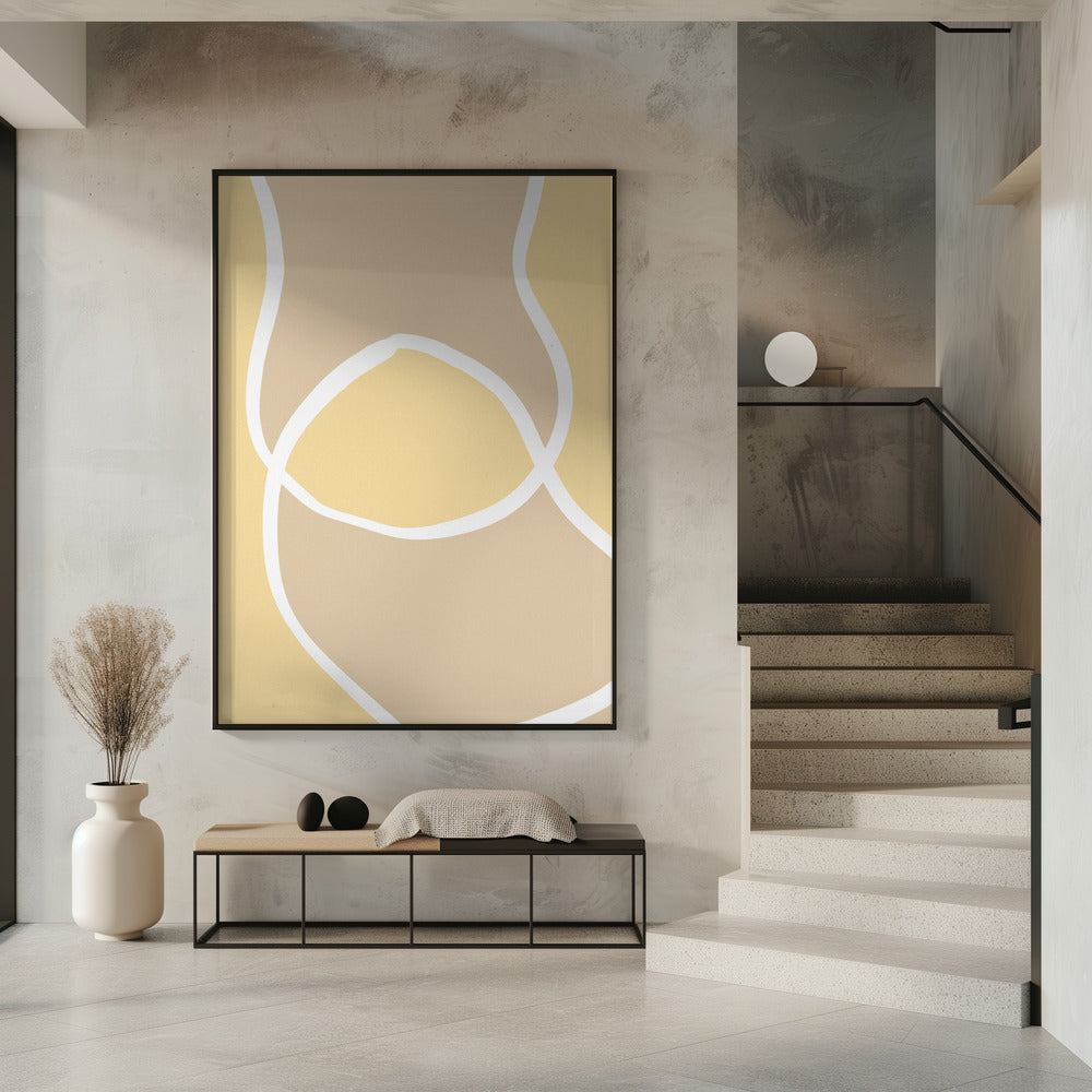 Shape 12 Yellow | Poster
