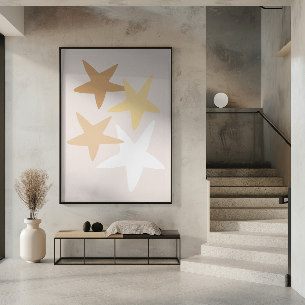 Stars Yellow | Poster