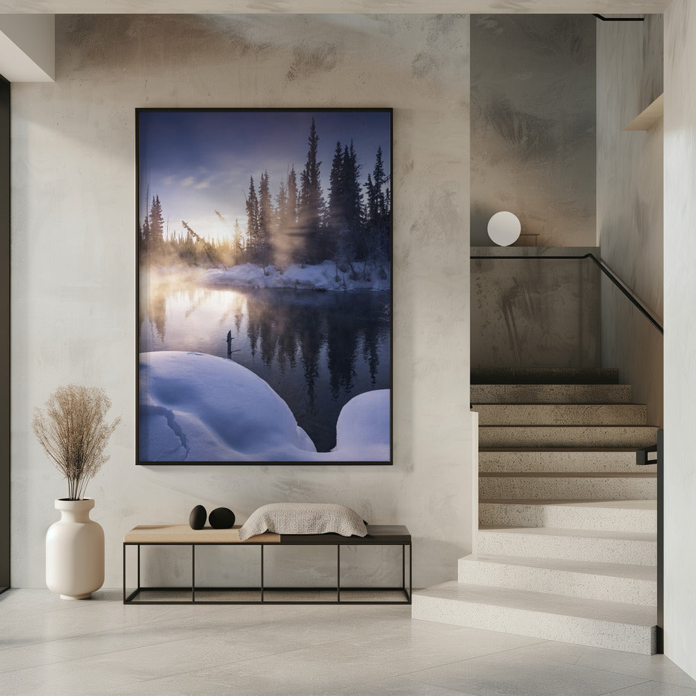 Alaskanischer Winter | Poster