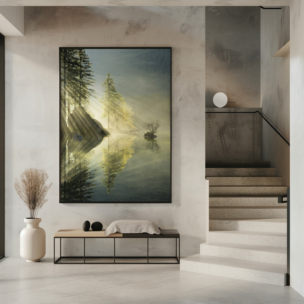Gottesstrahlen vertikal | Poster