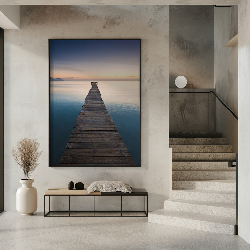 Blauer Steg | Poster
