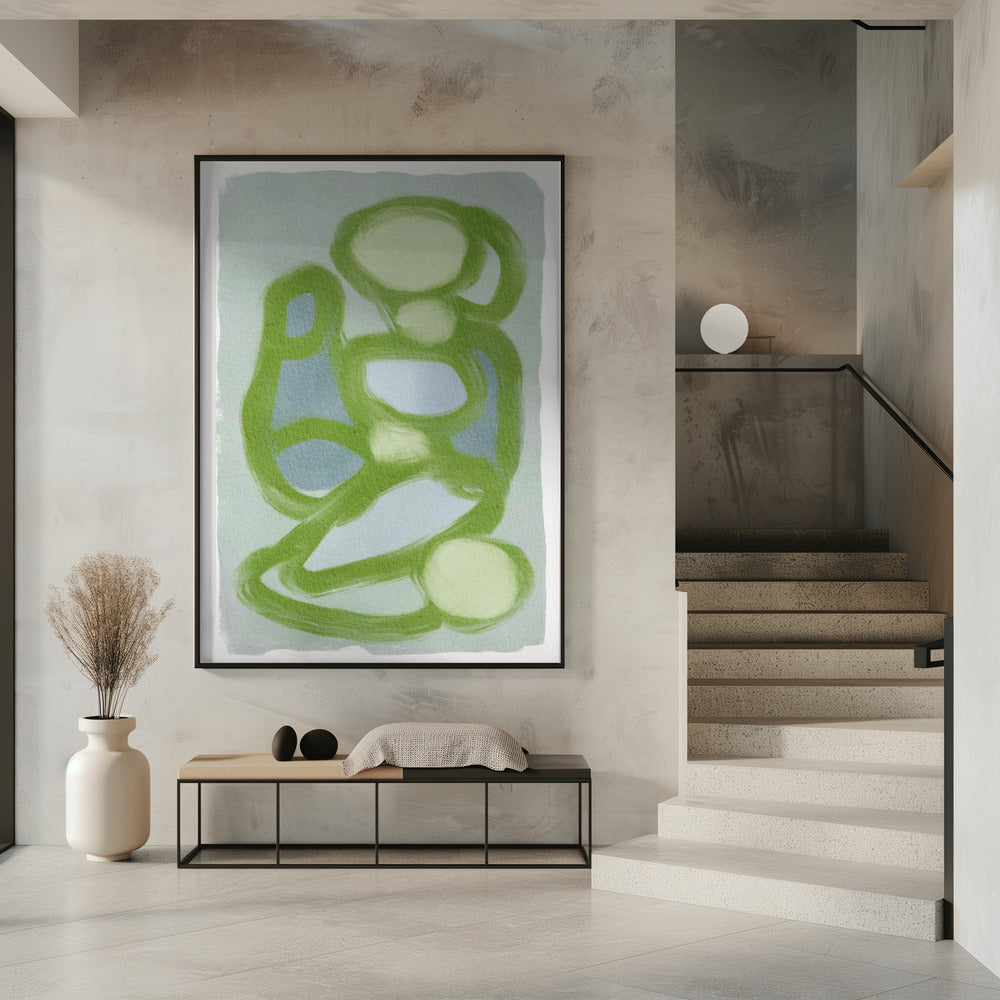 Grüne Kreise 2 | Poster