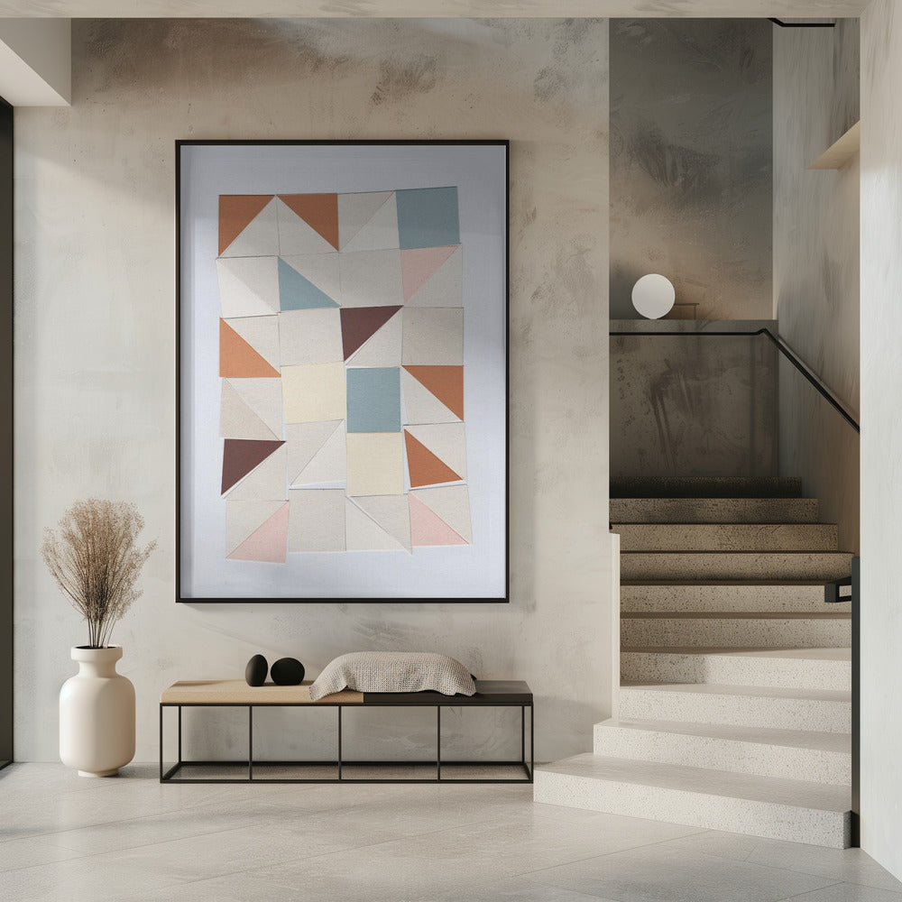 Pastellgeometrie | Poster