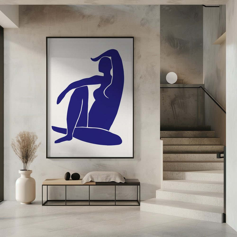 Abbildung Blau | Poster
