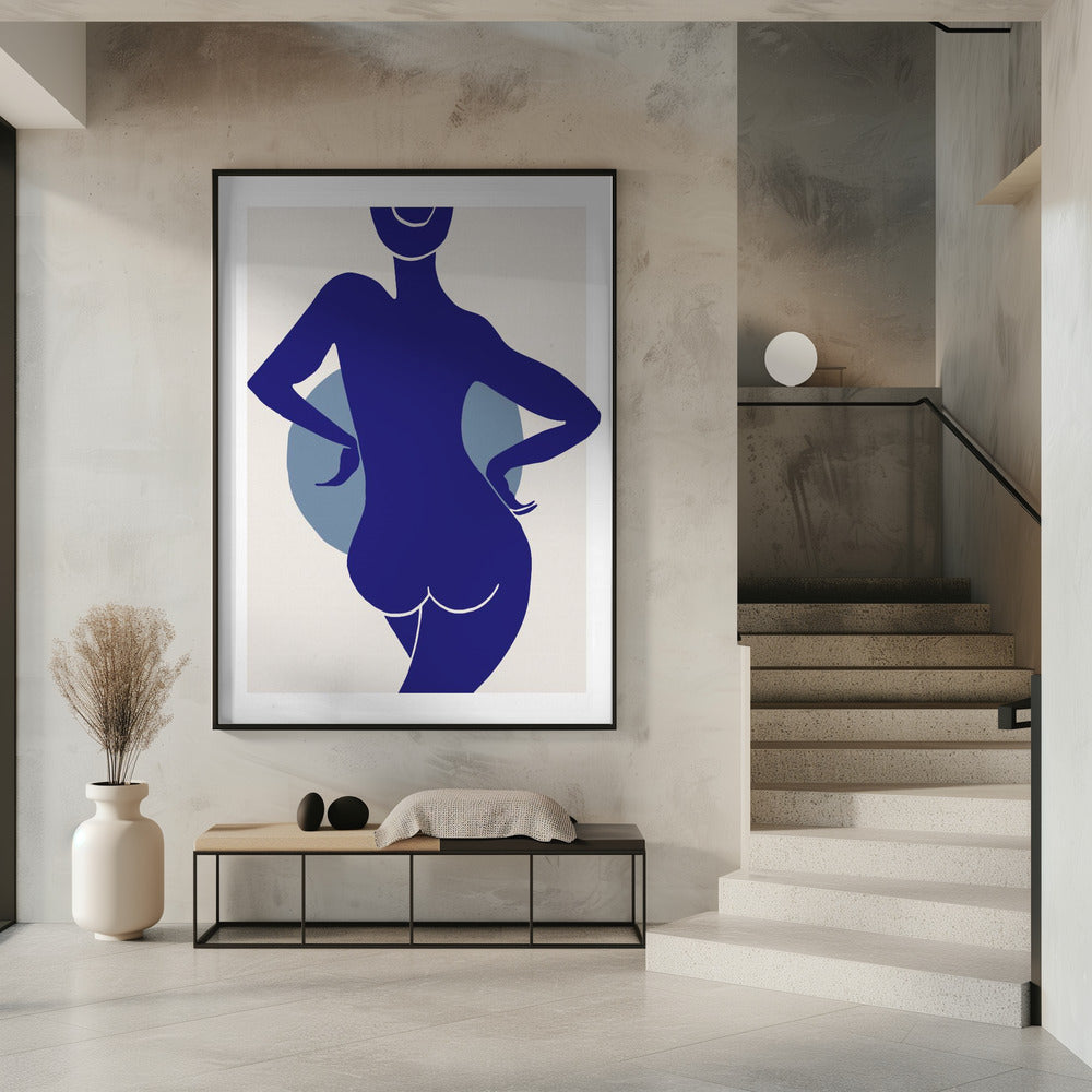 Femme Bleu | Poster