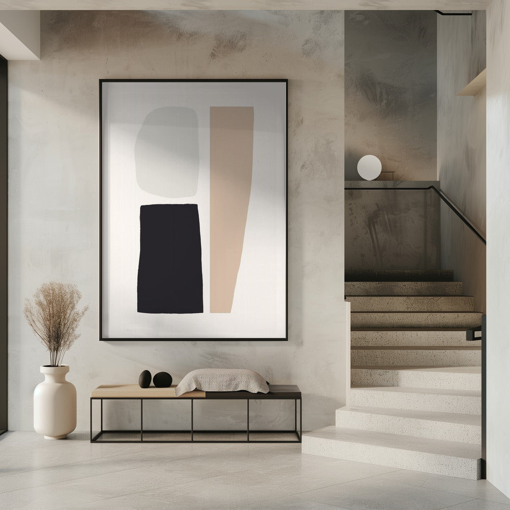 Drei geometrische Formen | Poster