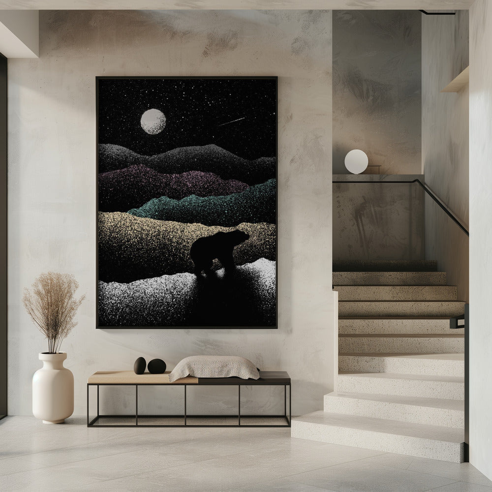 Wandernder Bär | Poster