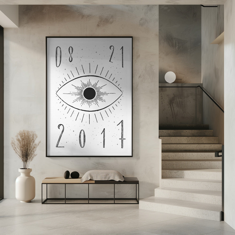 Total Eclipse White | Poster