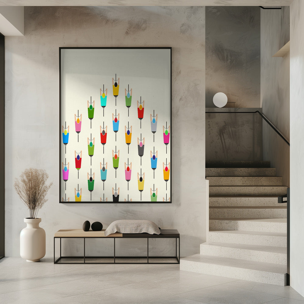 An der Spitze des Rudels | Poster
