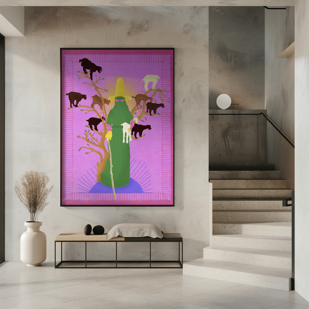 Heilige Hirtin | Poster