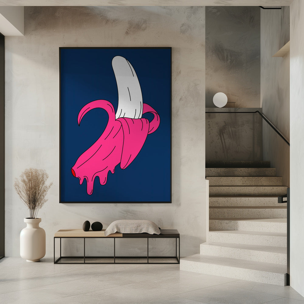 Schmelzende Banane | Poster