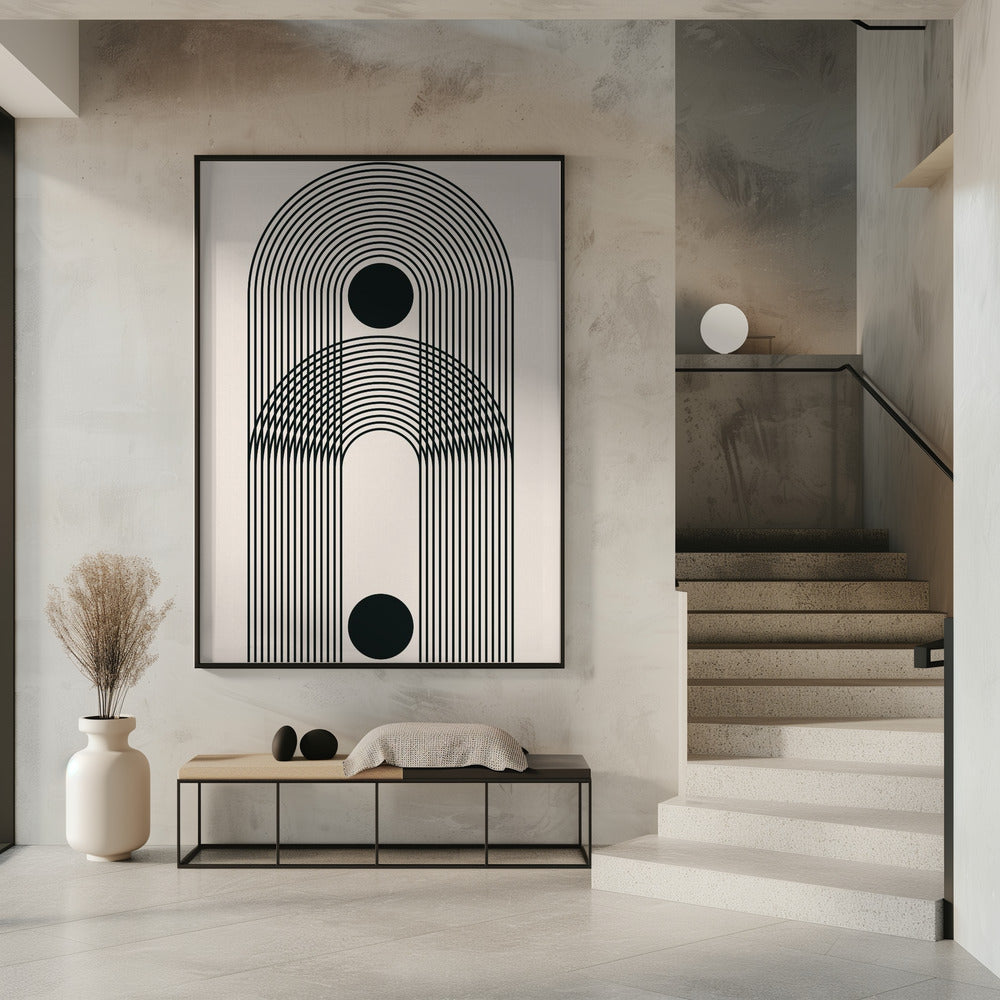 Black Boho Vibe Series #3 | Poster