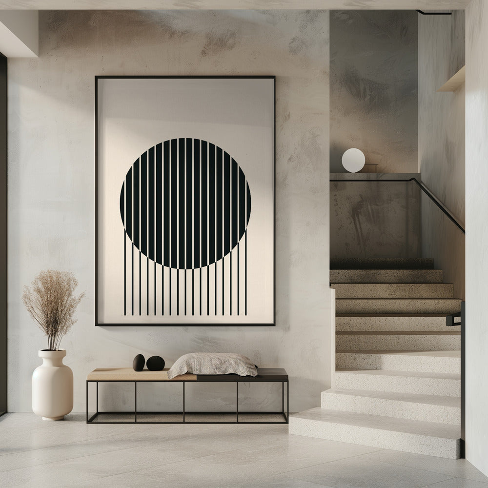 Minimal Circle Vibes #1 | Poster