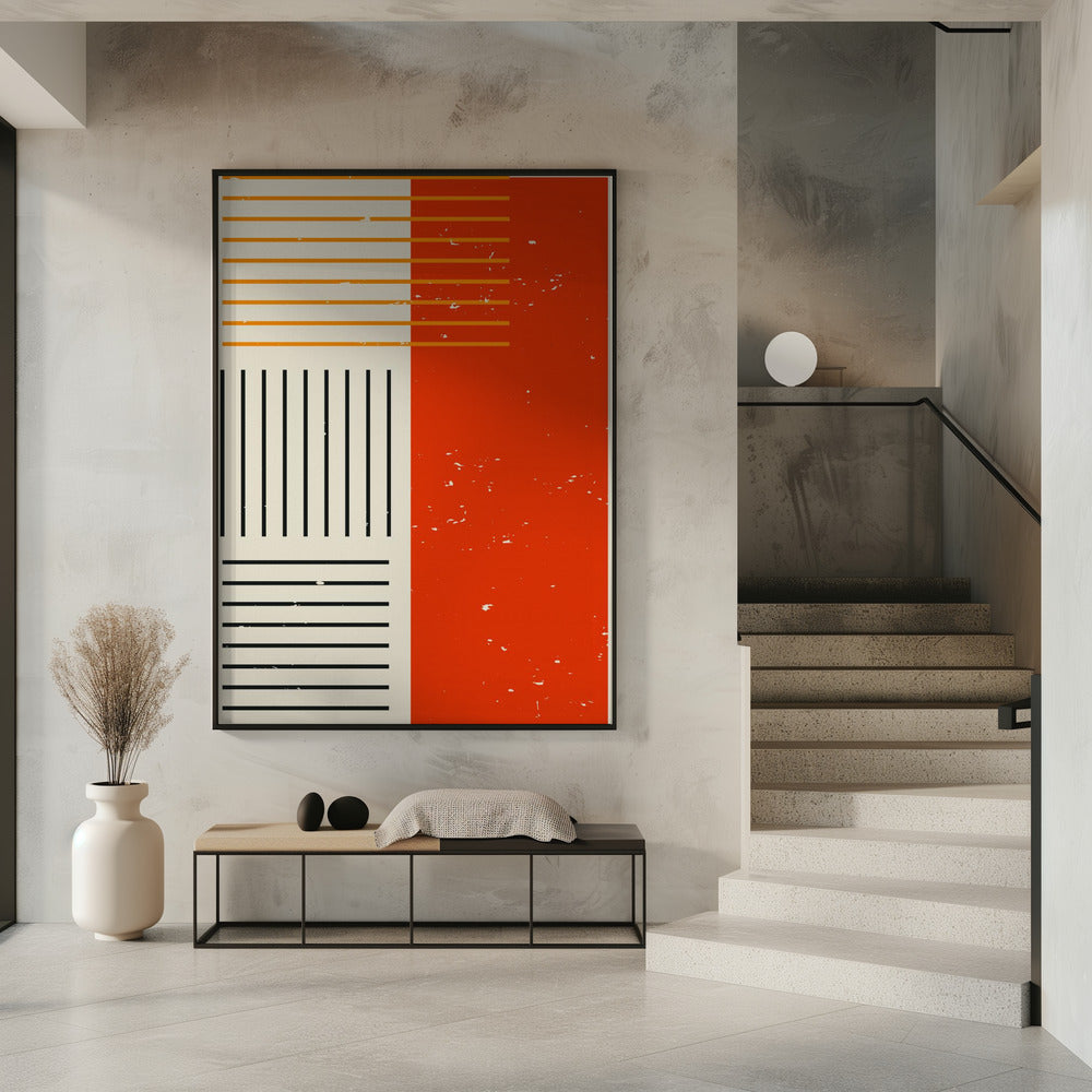 Vibrant Minimal Serie #4 | Poster
