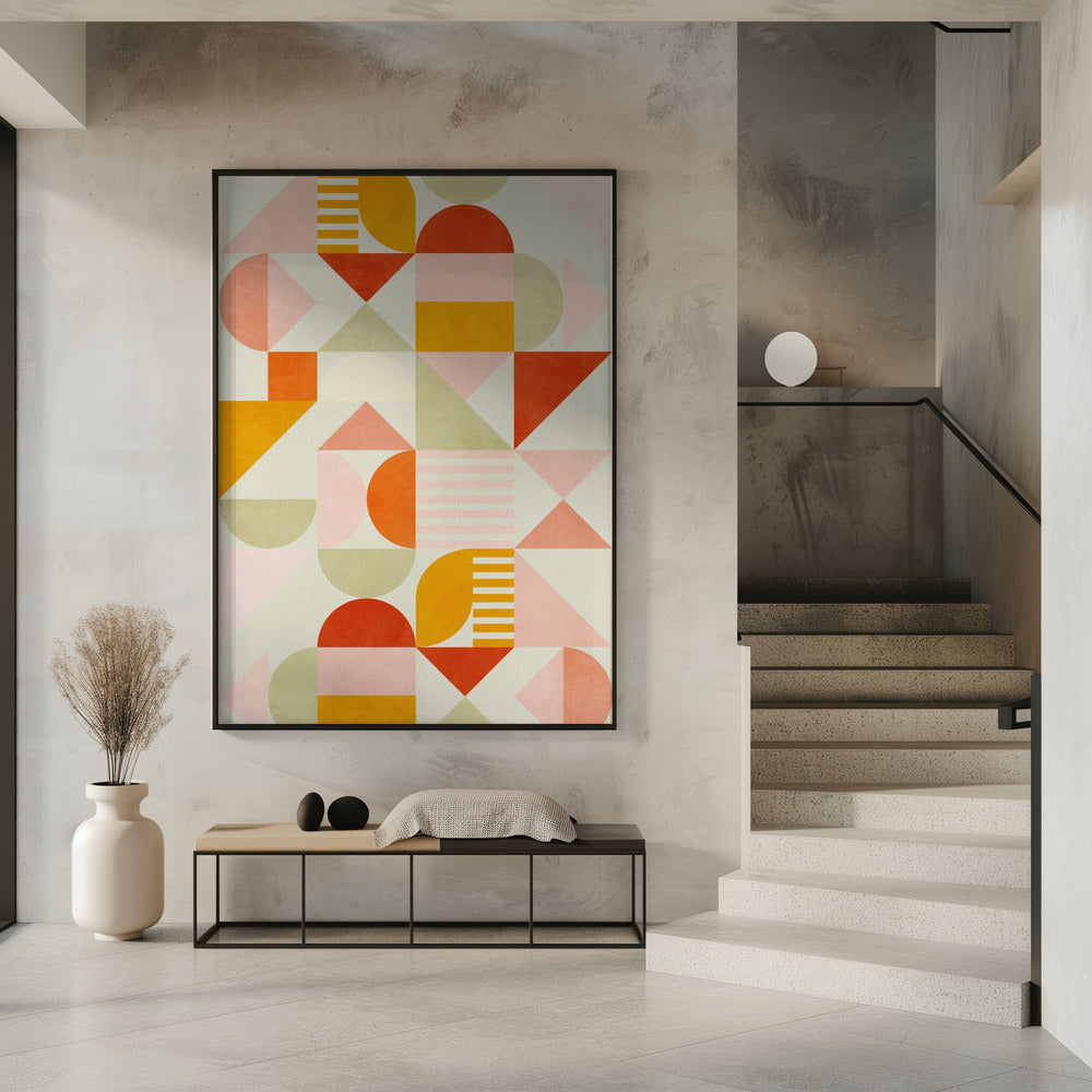 Bauhaus Fun Pastel | Poster